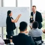 IT staffing services in India for startups - team meeting with tech professionals